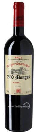 Bodegas Vinicola Real - Rioja 200 Monges Reserva 2010