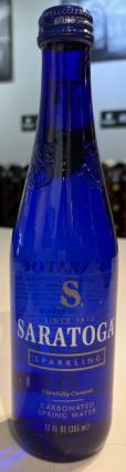 Saratoga Spring Sparkling Water 12oz NV (12oz bottles)